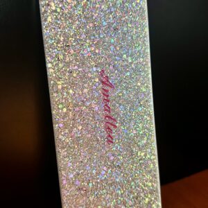 Scraper baby Glitter Plateado 20cm