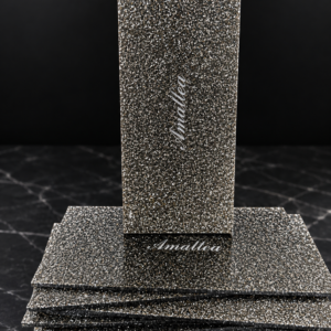 Scraper Glitter Negro 20 cm